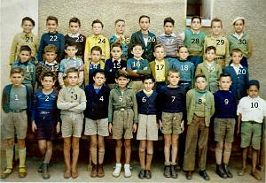 ECOLE MARAVAL GARCONS 1948 CM1 M. TORCHMAN